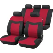 CarComfort Autositzbezug Rockford Komplettset rot, 13415