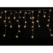 Gartenpirat LED-Eisregen-Lichterkette LED Beleuchtung Lichterkette Eisregen : 12 m : Warmweiß