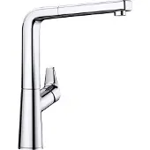 BLANCO AVONA-S, Messing galvanisch, chrom, Hochdruck, Standard, Chrom, Messing, Hebelgriffe, Einzelbild, Typ L