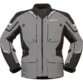 Modeka Panamericana 2 Motorrad Textiljacke, grau/schwarz, 4XL