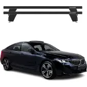Omac Menabo Dachträger Grundträger für BMW 6er G32 GT 2017-2023 Alu Schwarz