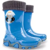 Demar STORMER LUX Kinder-Gummistiefel Blau 20/21