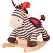 Babymask B.Toys Rodeo Rocker Kazoo - Das Zebra auf der Flucht