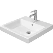 Duravit Einbauwaschtisch Vero 50x46,5cm, we, EB v ob, m HL, ÜL, HLB