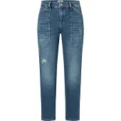 MAC JEANS - - IOWA, Auth. comfort vintage denim - Relaxed Fit - 2803-90-0333L-D541 - blau Größe 34/OL