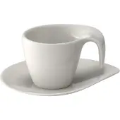 Villeroy & Boch 1034201410, Einzelbild, Weiß, Porzellan, 1 Person(en), Flow, 2 Stück(e)
