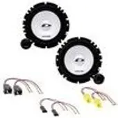 Alpine SXE-1750S Lautsprecher Einbauset für Citroen C2 C3 Pluriel C4 C5 C8