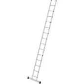 Proregal Sprossen-Anlegeleiter 350 mm breit mit Standard-Traverse 14 Sprossen