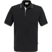 Hakro Poloshirt Casual Herren #803 Gr. 3XL schwarz/silber