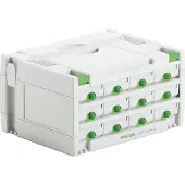 Festool SYS 3-SORT/12, Werkzeugkasten, Weiß, 295 mm, 395 mm, 210 mm, 5,3 kg