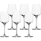 Stölzle 6x Lausitz Experience Weißweinkelch / Weißweinglas 350 ml