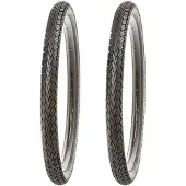 Kujo 2x Fahrradreifen 14 Zoll Reifen 14x1.75 ETRTO 47-254 22 TPI