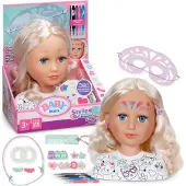 Mga Stylingkopf zum Frisieren & Bemalen mit über 20 Accessoires