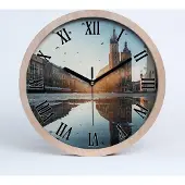 Tulup Holzuhr 20fi cm wanduhr - schwarze Spitzen - Krakau, Polen