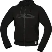 IXS Rapid 1.0 Schwarz Motorrad Zip Hoodie Größe 3XL