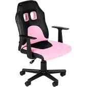 CLP Kinder Bürostuhl Fun schwarz/pink