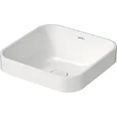 Duravit Aufsatzwaschbecken 40 x 40 cm Happy D.2 Plus weiß 2359400000