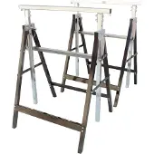 Lemodo Arbeitsbock 2er Set, Gerüstbock höhenverstellbar, Klappbock mit 200 kg Tragkraft