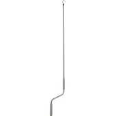 Mendler Handkurbel für Markisen, Markisenkurbel Kurbel, 150cm grau
