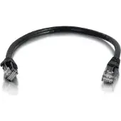 C2G 83406, 1 m, Cat6, U/UTP (UTP), RJ-45, RJ-45, Schwarz