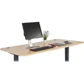 Mendler Tischplatte MCW-D40 für Schreibtische, Schreibtischplatte, 160x80cm MVG- hellbraun