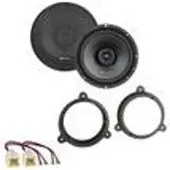 MB Quart QX165 2-Wege Lautsprecher Einbauset für Renault Captur vorne hinten