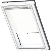 Velux Original Sichtschutz-Rollo mit Haken (RHL), PK04, PK06, PK08, PK10, P04, P06, P08, P10, Weiß