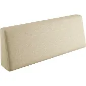 Sunnypillow Palettenkissen mit abnehmbarem Bezug Rückenkissen 120x40x20/10cm Cremefarben