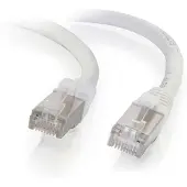 C2G Cat6a SSTP 2m, 2 m, Cat6a, S/FTP (S-STP), RJ-45, RJ-45, Weiß