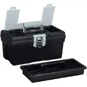 Toolstation Werkzeugkoffer McPlus Promo S 16 schwarz PP 12 l