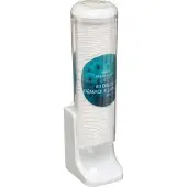 5five Simply Smart Wattepad-Spender für Kosmetikpads, H. 27 cm, Wandmontage, 80 Pads, hygienische Entnahme