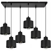 Light11 HOME Moderne Deckenhängelampe Schwarze Led-Lampe