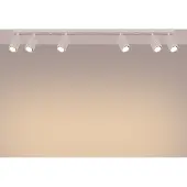 Licht-Erlebnisse Spot Aluminium GU10 verstellbar Creme länglich Modern