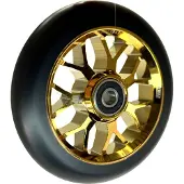 Fantic26 Spy7 Stunt-Scooter Rolle 110mm Abec11 Gold/Pu Schwarz