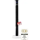 Solis Easy Breezy 757 Turmventilator - Ferngesteuerter Standventilator - Timerfunktion - 44,8 dB - 91 cm hoch - Weiß