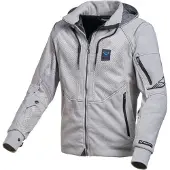Macna BREEZE Hoodie hellgrau XXL