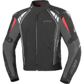 Büse B.Racing Pro Motorrad Textiljacke, schwarz/rot, 3XL