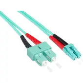 GOOD CONNECTIONS Patchkabel LWL Duplex OM3 (Multimode, 50/125) SC/LC, 5m,