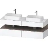 Duravit Waschtischunterschrank Qatego 160x55x60cm, ba m/we m, Pl, B bs, B