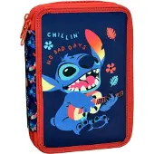 Giovas Disney Lilo und Stitch Chillin' gefülltes Federmäppchen, zweistöckig