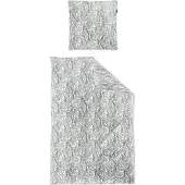 Irisette Lyocell-Satin Bettwäsche-Garnitur Lotus 8569 Farbe salbei 155x220+80x80cm