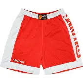 Spalding Reversible Shorts Herren rot weiß Gr S