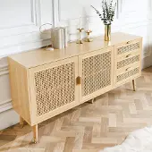 Riess Design Sideboard VIENNA 154cm Wiener Geflecht Rattan