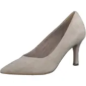 Tamaris Pumps - Ivory Leder/Synthetik Größe: 41 Normal