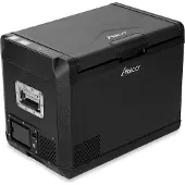 Yolco GCX47 Black Kompressor Kühlbox 47L – Auto & Camping Kühlschrank mit App-Steuerung, 12/24V & 230V