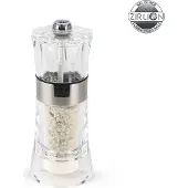 Peugeot Feuchtsalzmühle OSLO 14cm Acryl Transparent Zirkonia-Mahlwerk Gewürzmühle