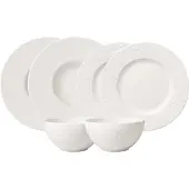 Villeroy & Boch Manufacture Rock blanc Starter Set 6tlg.
