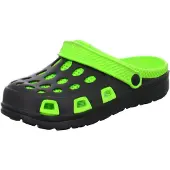 Sneakers Badeschuhe Clog aus EVA, sehr leicht und wasserabweisend, Modell KL1860-BKGR