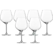 Zwiesel Glas SCHOTT 8003.20011, Rotweinglas, Tulpenglas, Glas, Transparent, Burgunderwein, VIÑA