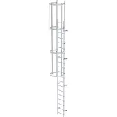 MUNK Günzburger Steigtechnik MUNK ortsfeste Steigleitern Aluminium, 5,60m SH
